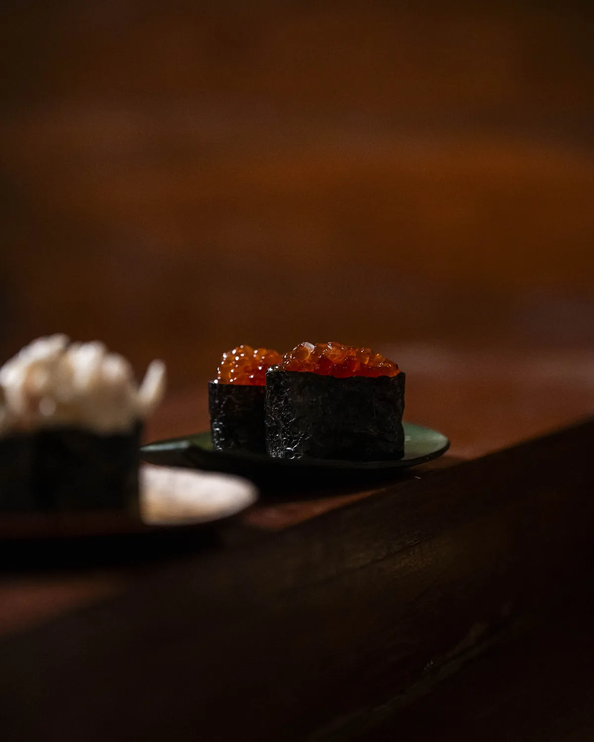 Ikura gunkan nigiri